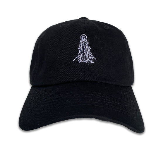Mother Mary Dad Hat - Black